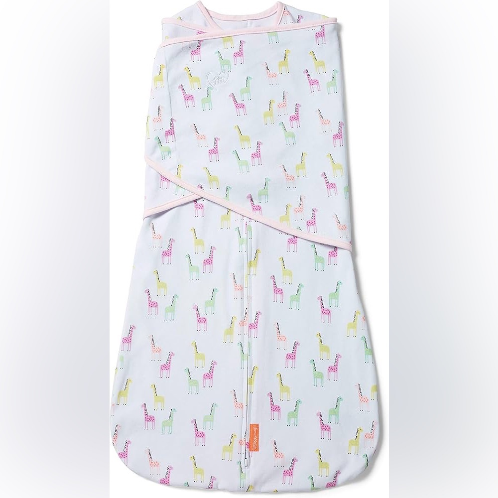SwaddleMe Ingenuity Arms Free Convertible Swaddle Wrap - Giraffe